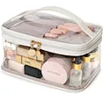This makeup organizer bag can be used as a cosmetic travel bag, a toiletry bag a travel pouch or a daily storage bag; it can be used by any person and can store various small items in all aspects.